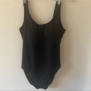 Black Catalina scoop back swimsuit